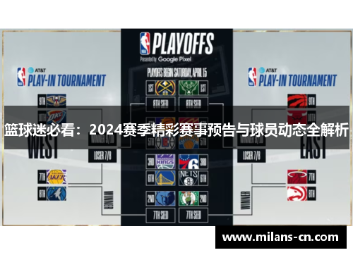篮球迷必看：2024赛季精彩赛事预告与球员动态全解析